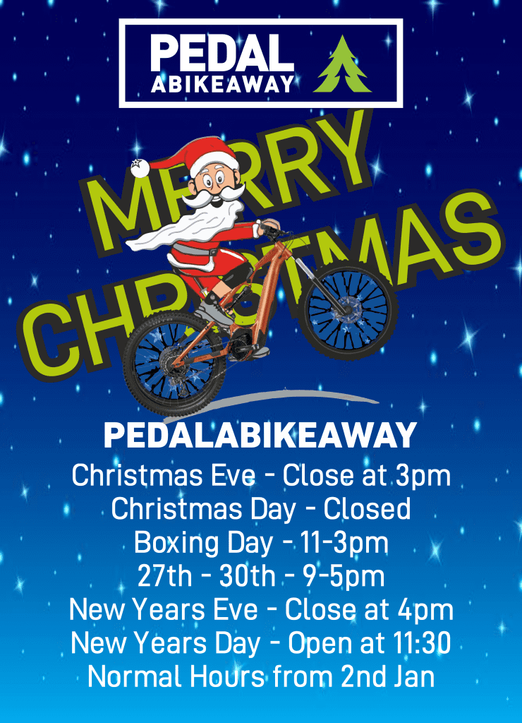 PBA Xmas Opening Hours poster