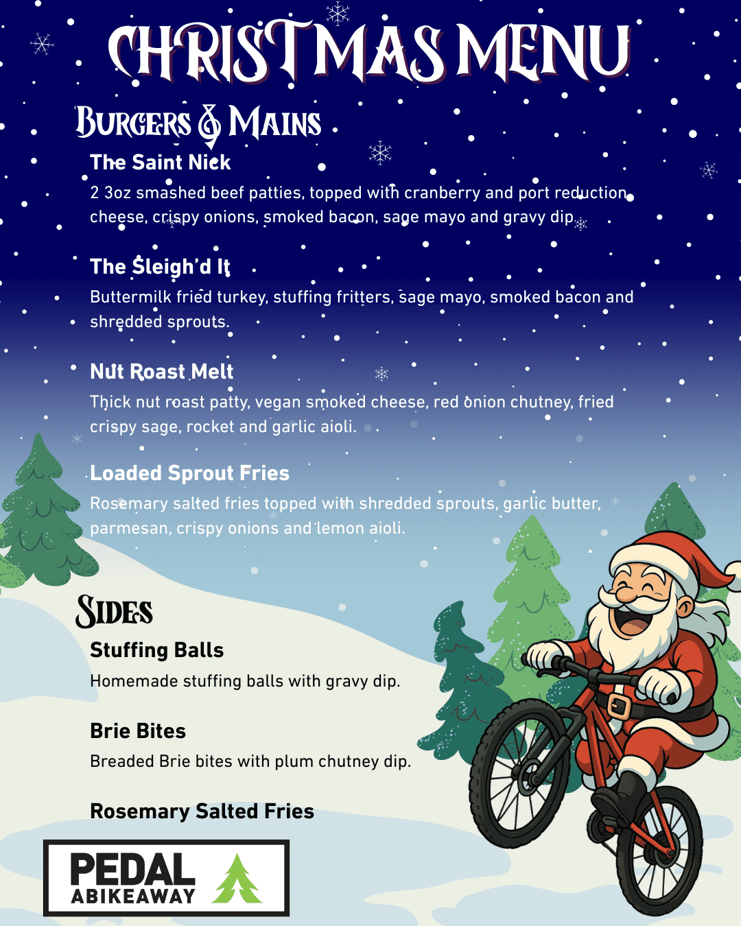 Christmas Menu 2025