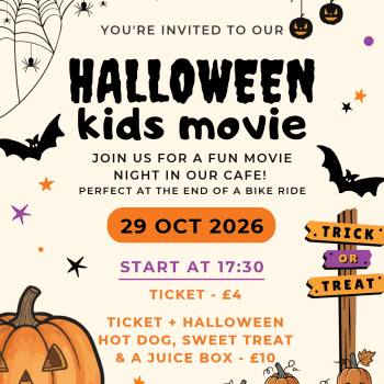 Poster for the kids Halloween Movie Night