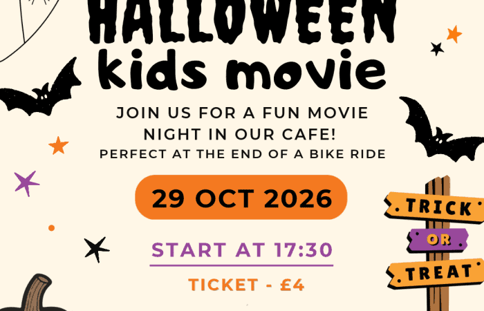 Poster for the kids Halloween Movie Night